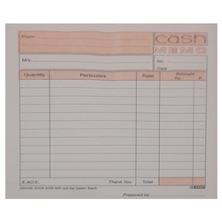 JAGRUTI CASH MEMO No.0 - 100Sets